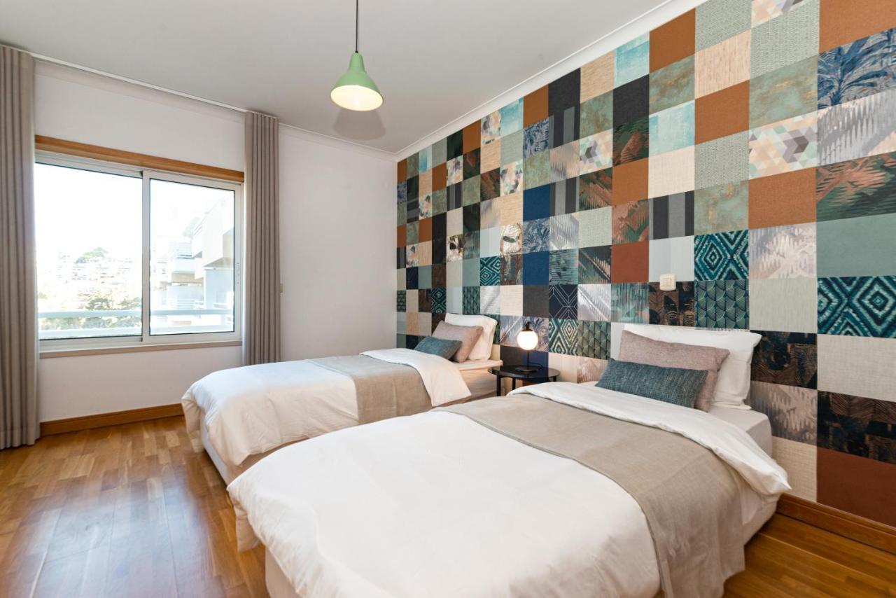 Bafureira Cascais Apartment; Condominio Privado Com Piscina Parede Luaran gambar